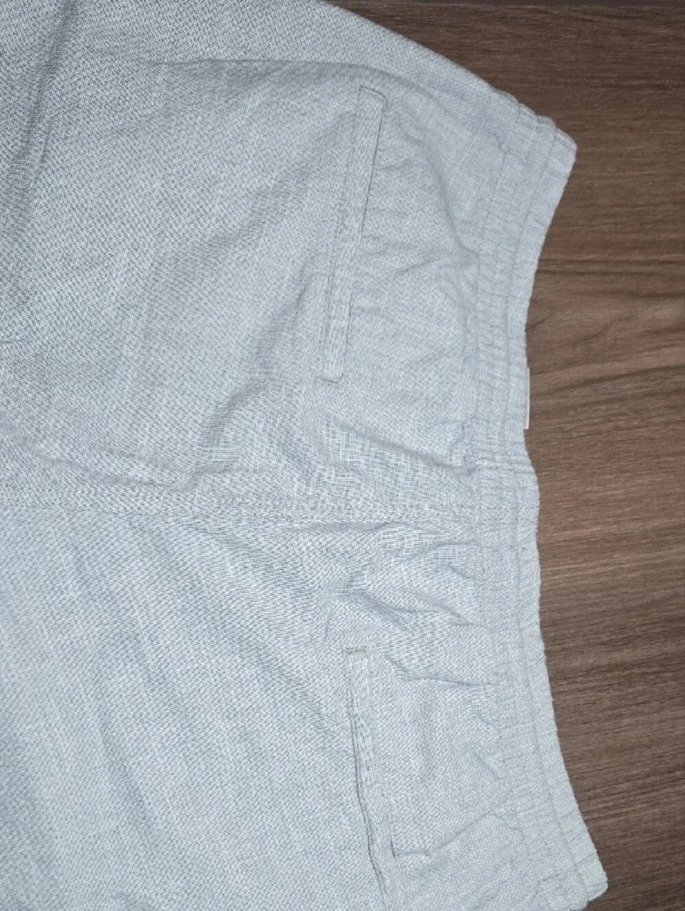 H&M Unisex Light Gray Drawstring Pants